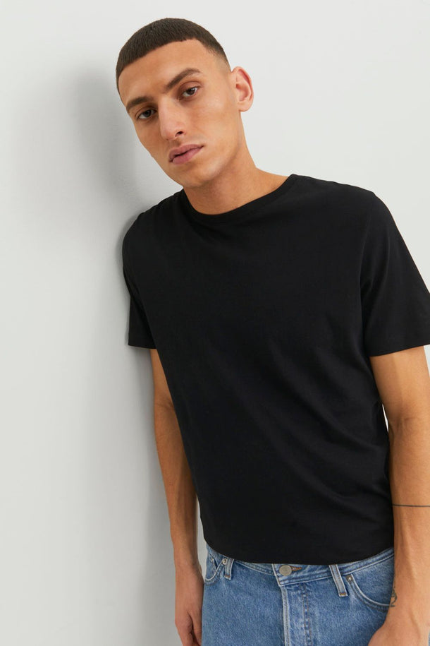 Product CAMISETA ORGANIC - Black Detail:SLIM - Image 7