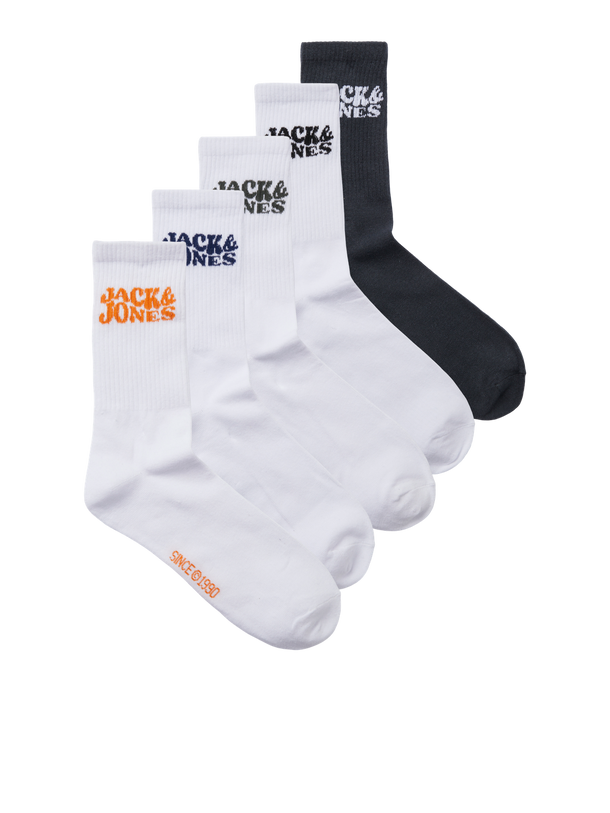 Product MEDIAS PACK 5 ELTON - White Pack:Forest river - White - White - White - Image 1
