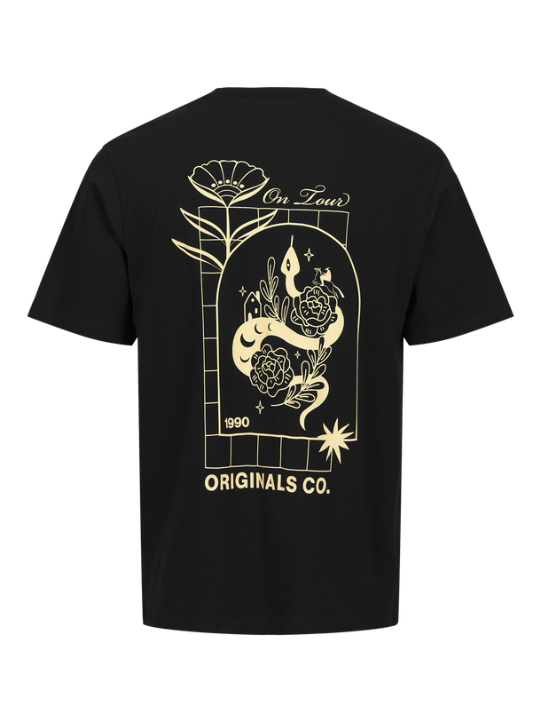 Product CAMISETA LOOSE ESTAMPADA BELLAGIO - Black - Image 1