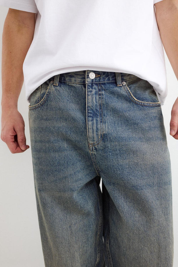 Product JEAN LOOSE BMK-Dark Blue Denim - Image 2