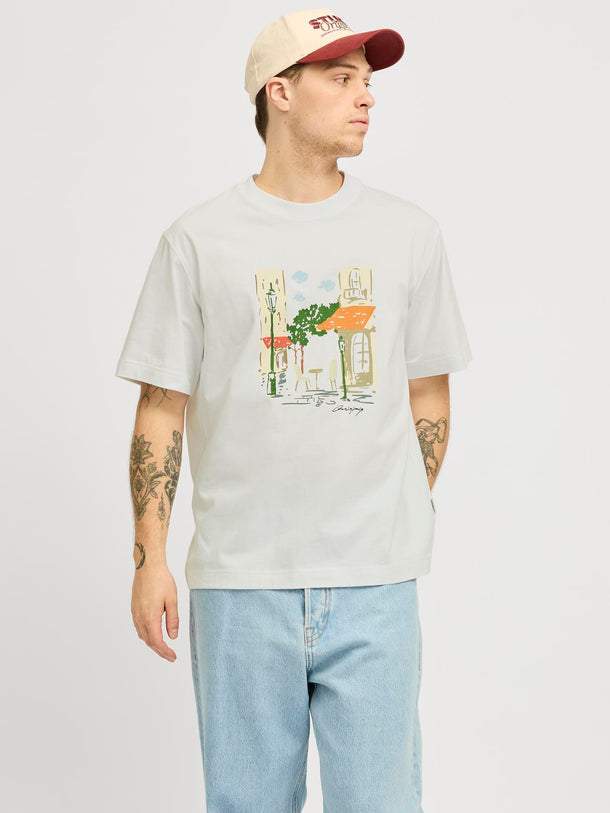 Product CAMISETA MANCHESTER SKETCH-Antique White - Image 4