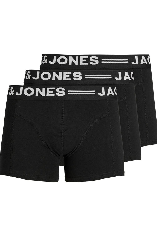 Product BOXERS PACK SENSE - Black Detail:BLACK WAISTBAND - Image 4