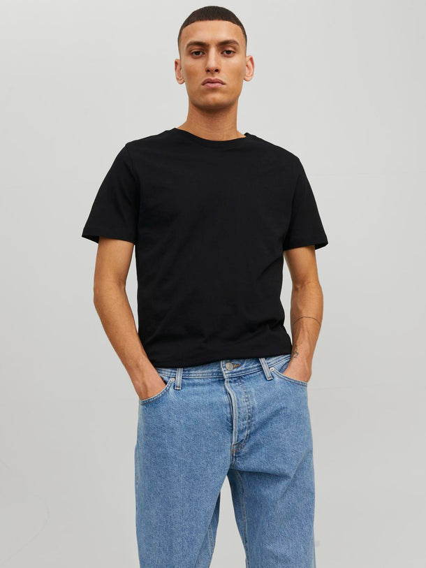 Product CAMISETA ORGANIC - Black Detail:SLIM - Image 4