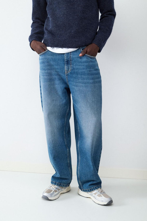 Product JEAN STRAIGHT LOOSE BMK-Blue Denim - Image 1