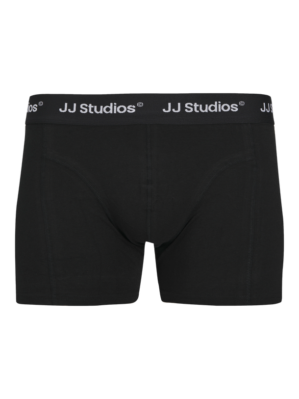 Product PACK DE BOXERS CORTOS SÓLIDOS SOHO - Black Pack:Black - Black - Image 1