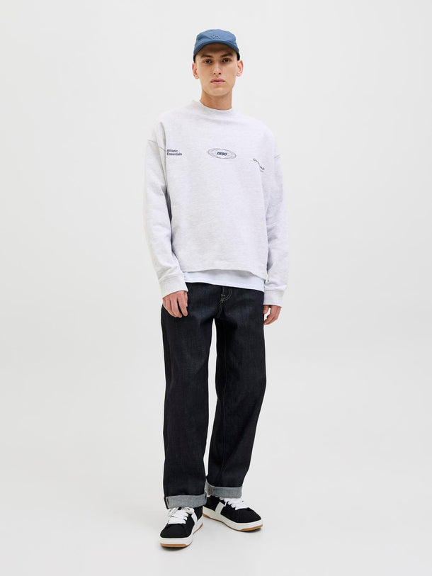 Product BUZO OVERSIZE ESTAMPADO SIGNAL-White Melange - Image 6