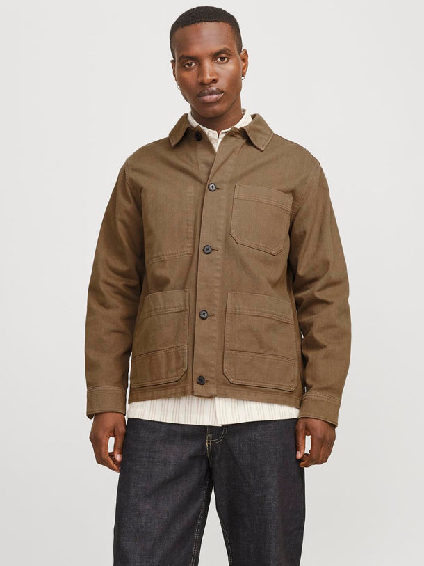 Product SOBRECAMISA WORKER DERRY-Shitake - Image 5
