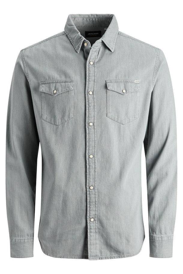 Product CAMISA SHERIDAN - Light Grey Denim Fit:Slim - Image 1