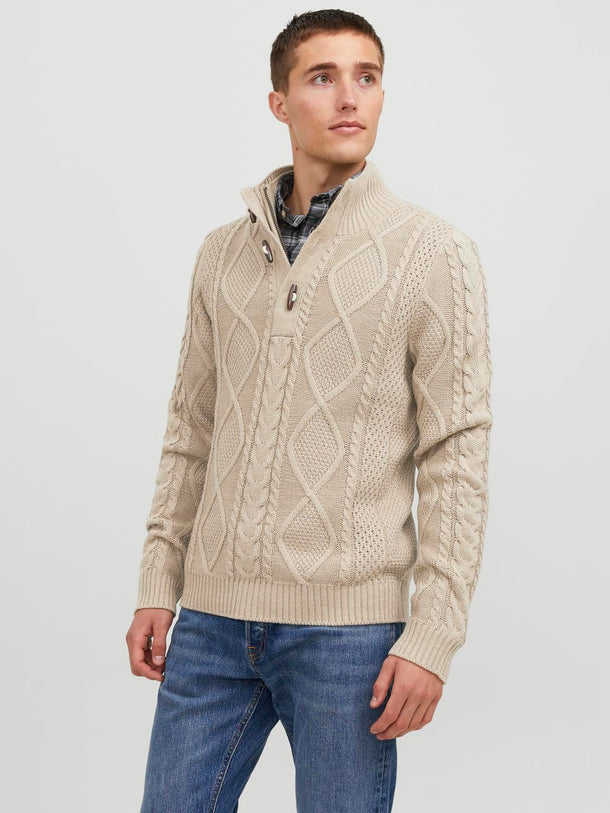 Product SWEATER BLUJEAN - Oatmeal Detail:MELANGE - Image 5