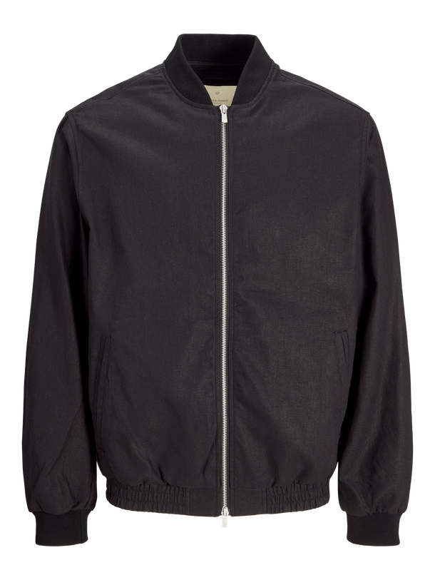 Product CAMPERA BOMBER DE LINO LEISTER - Black - Image 17