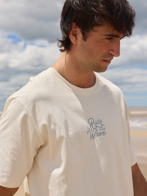 Product CAMISETA WAVES BREAK POINT-Antique White - Image 4