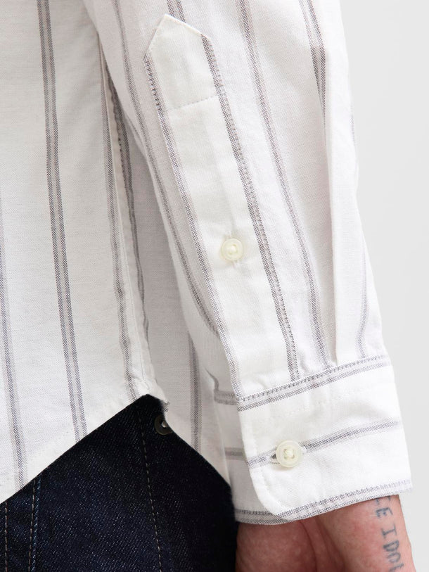 Product CAMISA BROOK OXFORD-Cloud Dancer Stripes:SLIM FIT - Image 2