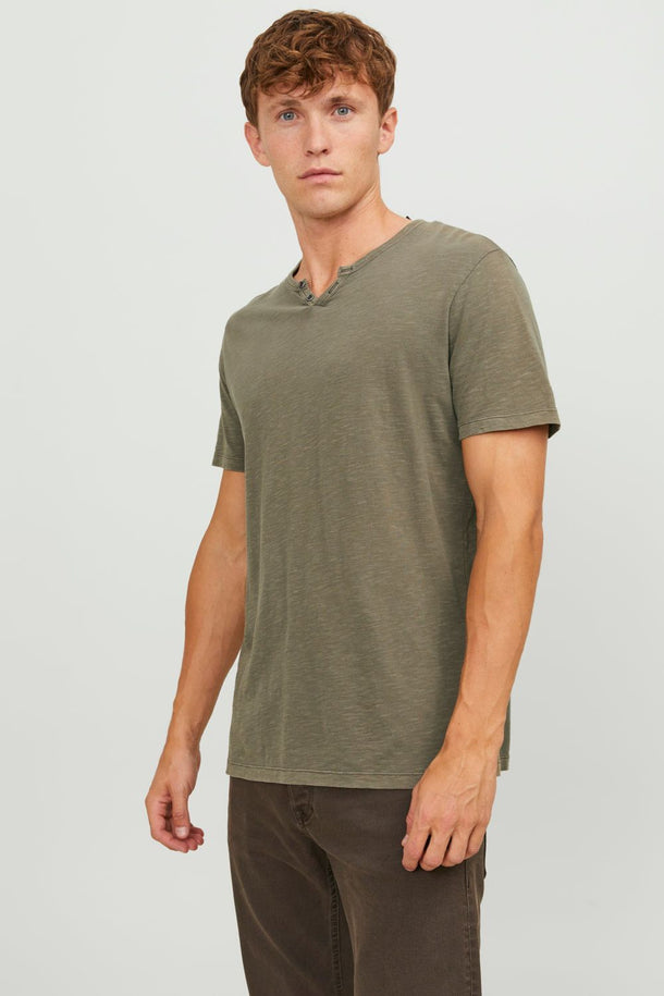 Product CAMISETA SPLIT - Dusky Green Fit:Slim - Image 5