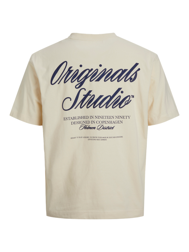 Product CAMISETA LOOSE ESTAMPADA NORREBRO-Antique White - Image 6