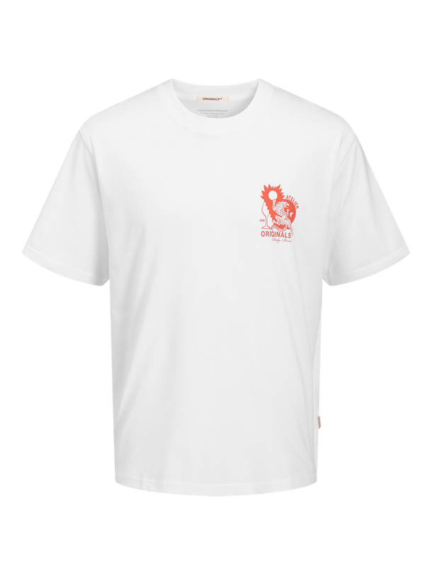 Product CAMISETA LOOSE ESTAMPADA BELLAGIO - Bright White - Image 2