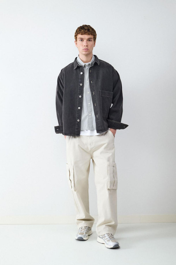 Product SOBRECAMISA DENIM BMK-Black - Image 2