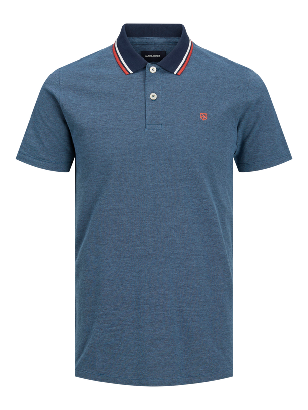 Product CAMISETA POLO PAULOS - Denim Blue Fit:SLIM - Image 1