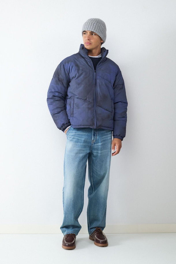 Product CAMPERA ACOLCHONADA EFECTO TYEDIE BMK-Black Navy - Image 2
