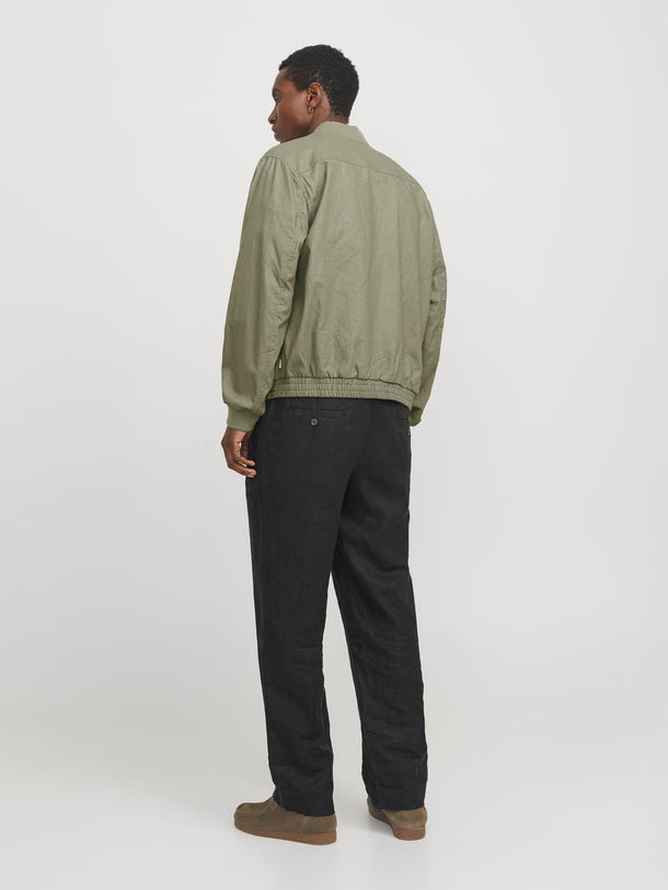 Product CAMPERA BOMBER DE LINO LEISTER - Vetiver - Image 16