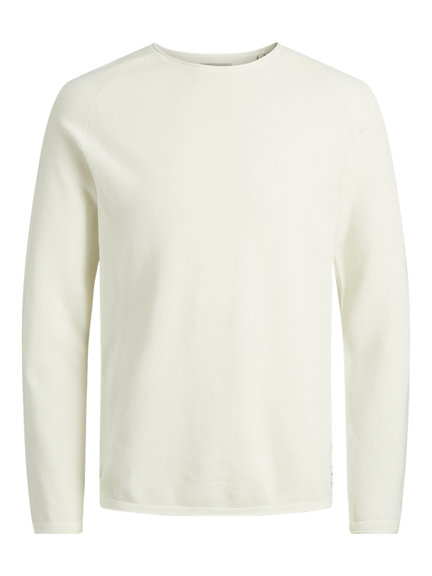 Product SWEATER BÁSICO TEJIDO HILL - Cloud Dancer - Image 11