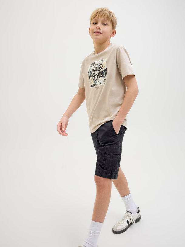 Product BERMUDA CARGO MATEO JNR-Black - Image 3