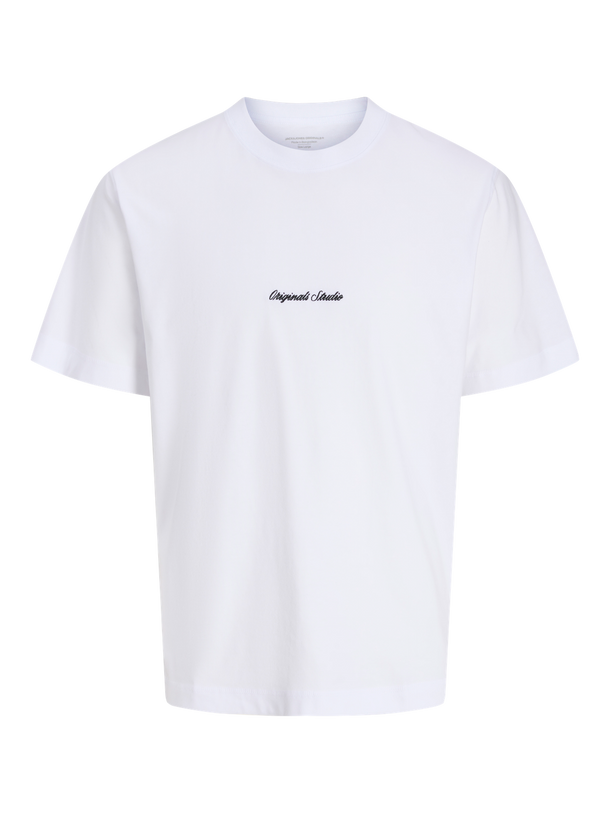 Product CAMISETA RELAXED BORDADA NORREBRO JNR - Bright White - Image 5