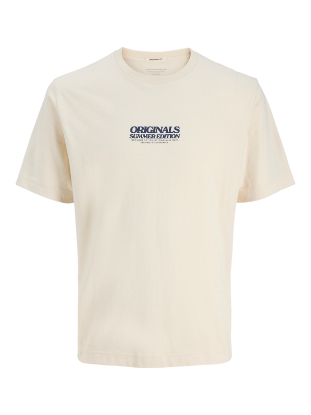 Product CAMISETA RELAXED ESTAMPADA TAVIRA - Antique White - Image 2