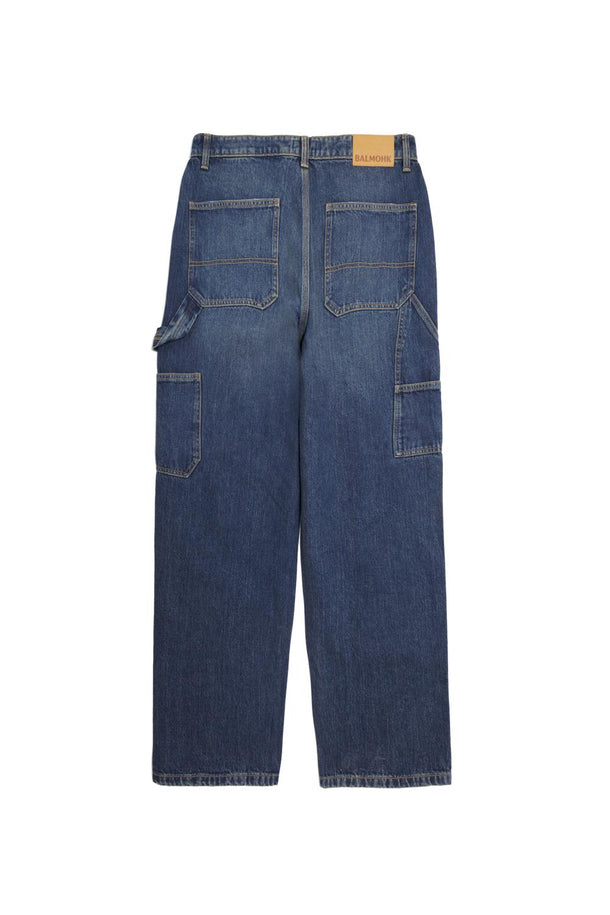 Product JEAN RELAXED CARPENTER BMK-Vintage Dark Blue Denim - Image 5