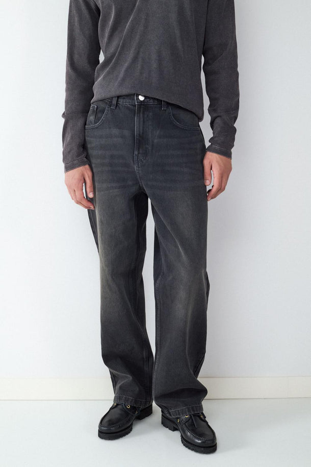 Product JEAN STRAIGHT LOOSE BMK-Black - Image 1