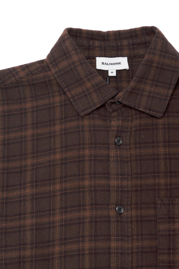 Product CAMISA MANGA LARGA BOXY FRANELA -Coffee Bean - Image 6