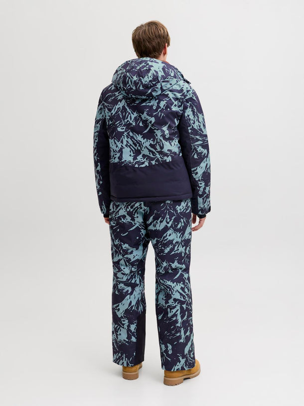 Product SKI CAMPERA TÉCNICA ALPES - Mineral Blue Detail:AOP - JJ BRANDING - Image 3