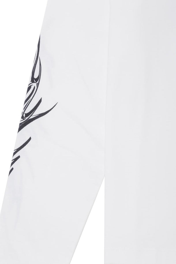 Product CAMISETA MANGA LARGA PRINT-White - Image 3