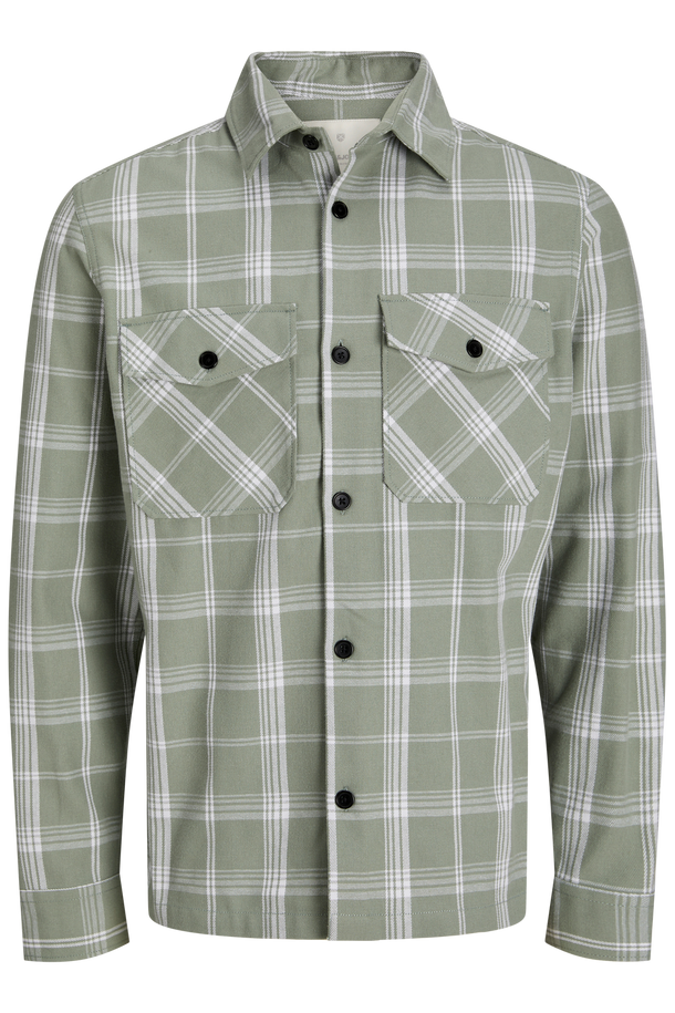 Product SOBRECAMISA ROY SPRING - Lily Pad Checks:COMFORT FIT - Image 1