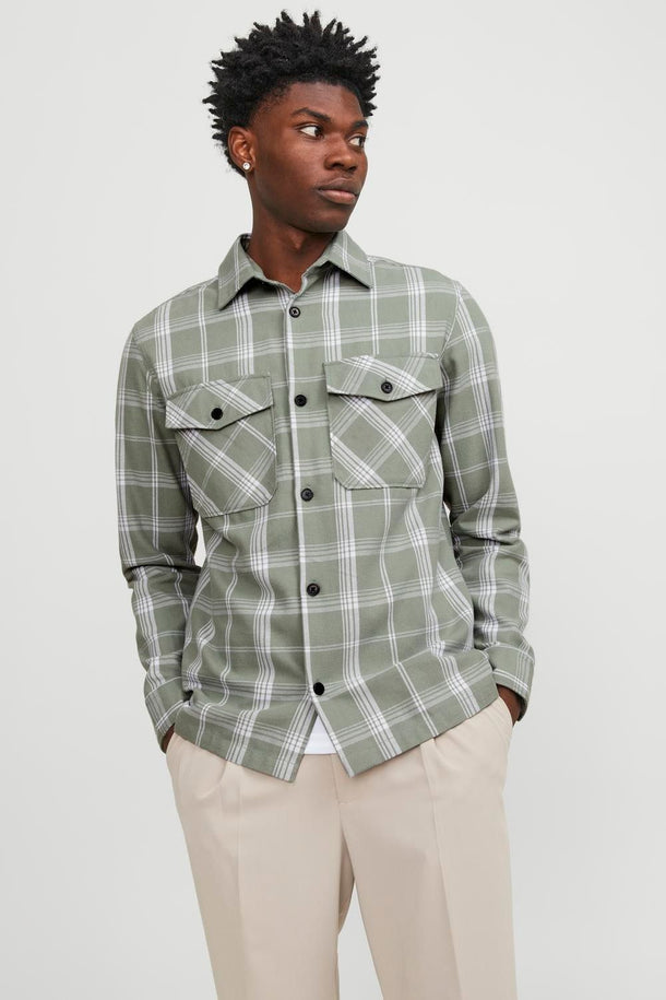 Product SOBRECAMISA ROY SPRING - Lily Pad Checks:COMFORT FIT - Image 3