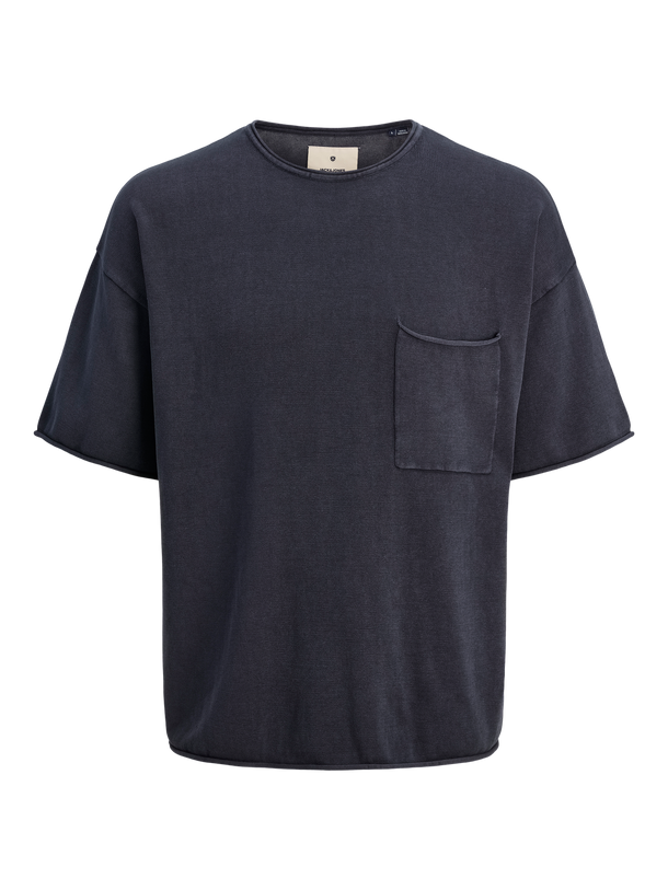 Product CAMISETA RELAXED CON BOLSILLO LEON-Blue Nights - Image 1