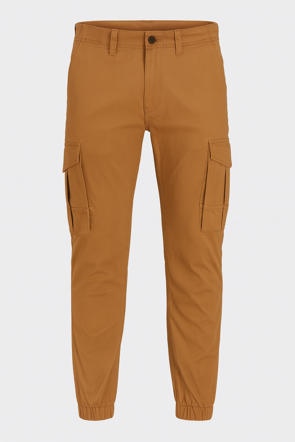 PANTALÓN CARGO SLIM TIRO MEDIO JOE - Rubber