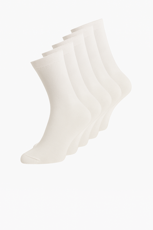 Product PACK 5 MEDIAS JENS - White - Image 1