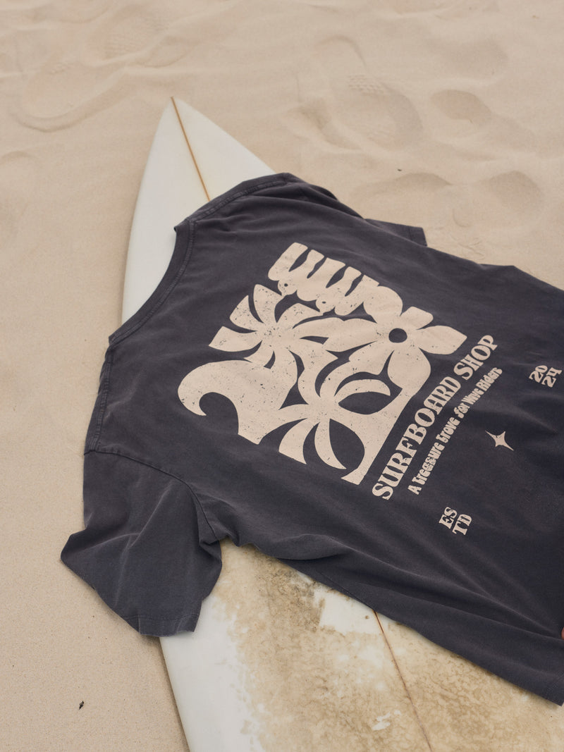 CAMISETA SLOW WAVES-Asphalt