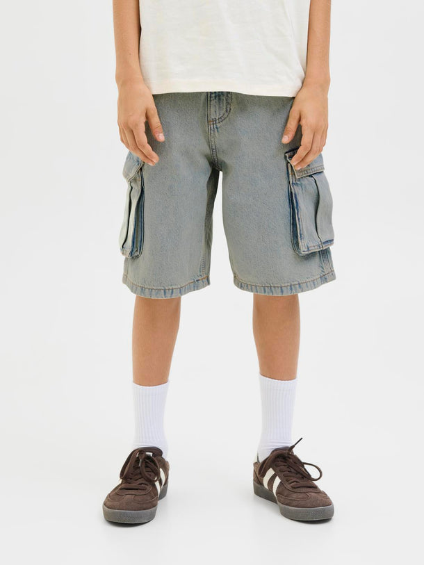 Product SHORT ALEX CARGO - Blue Denim - Image 4