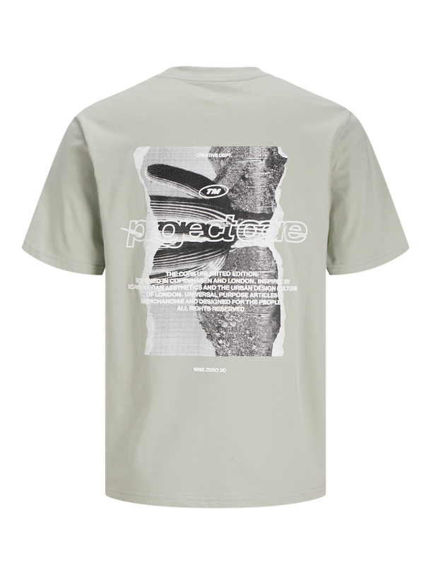 Product CAMISETA TARMAC COLLAGE-Aqua Gray - Image 1