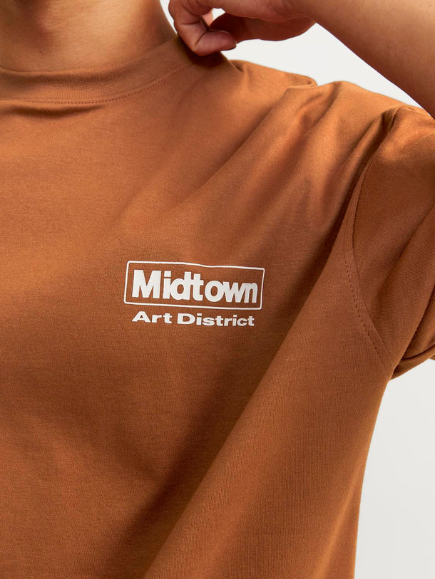 Product CAMISETA URBAN - Mocha Bisque Print:AW24 - Image 2