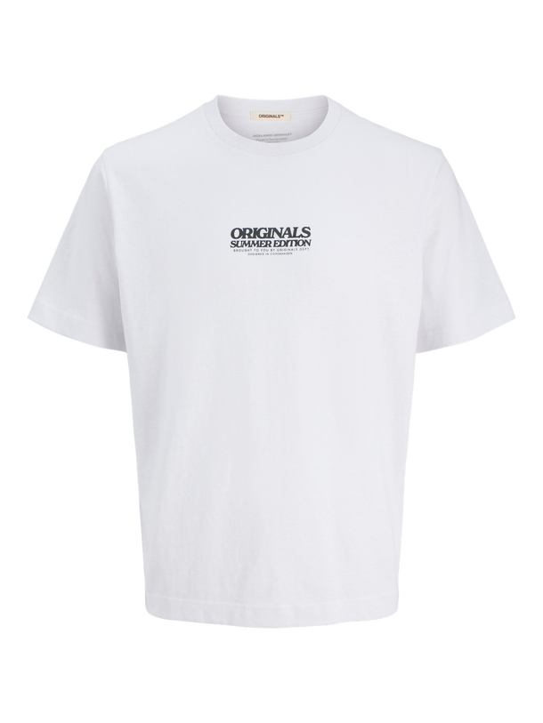 Product CAMISETA RELAXED ESTAMPADA TAVIRA - Bright White - Image 2
