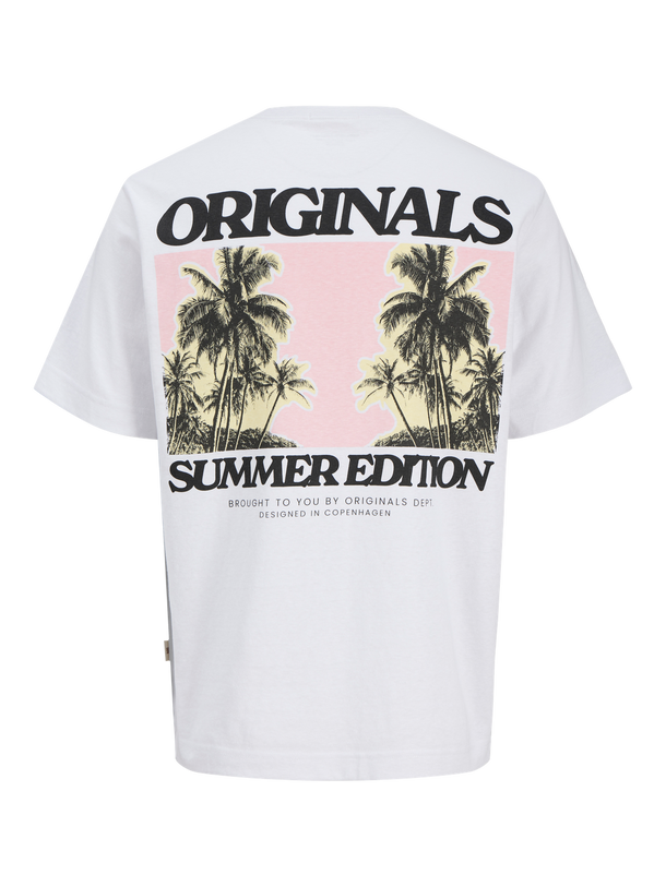 Product CAMISETA RELAXED ESTAMPADA TAVIRA - Bright White - Image 3