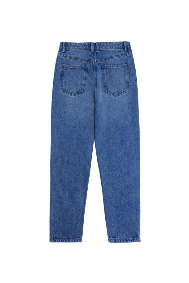 Product JEAN STRAIGHT SLIM BMK-Dark Blue Denim - Image 5