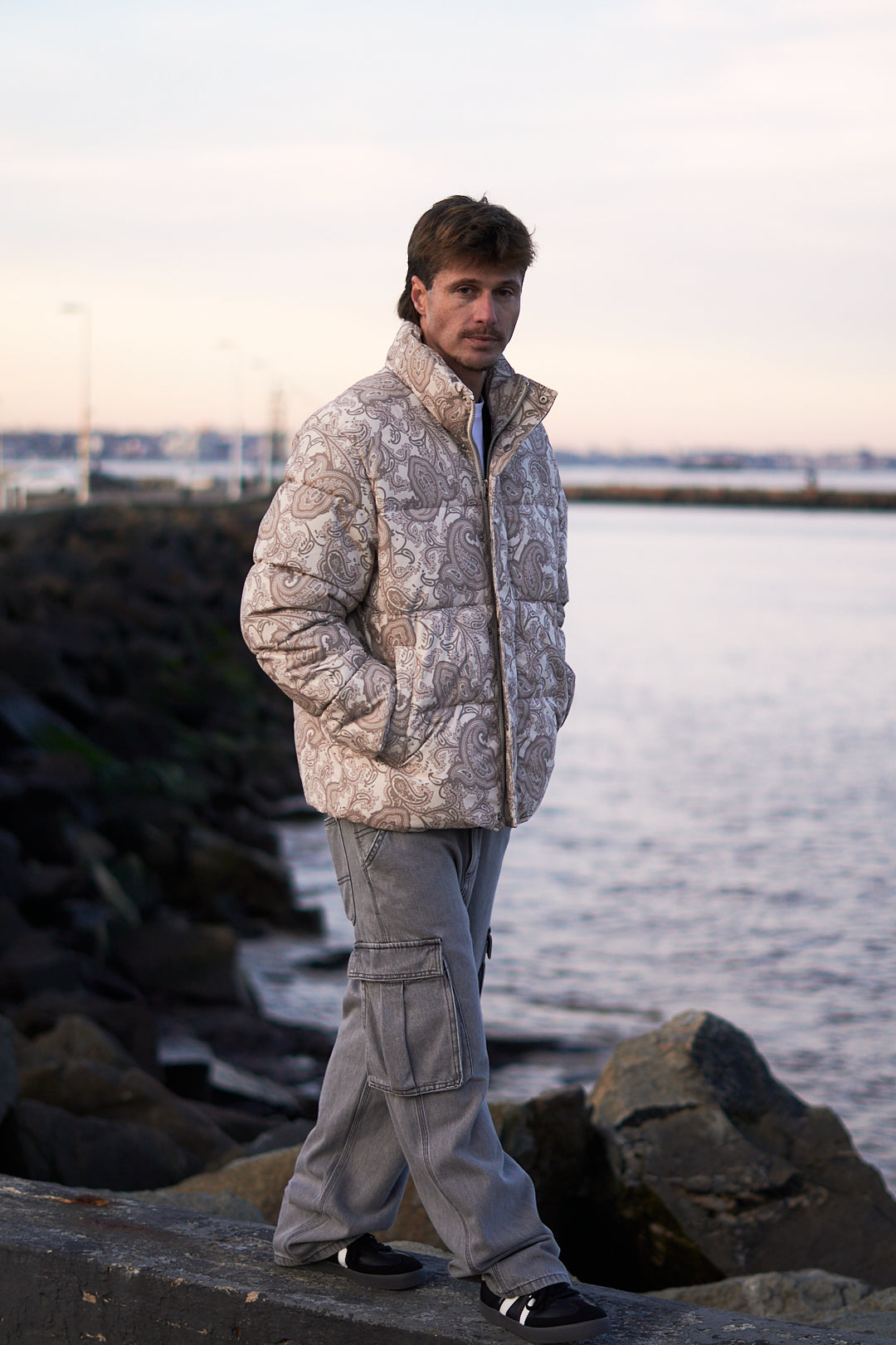 CAMPERA AVONDALE - Silver Birch Detail:AOP