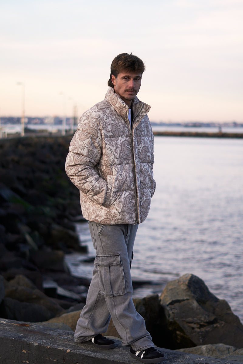 CAMPERA AVONDALE - Silver Birch Detail:AOP