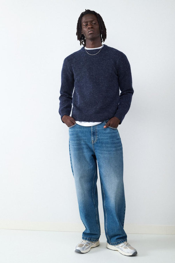 Product JEAN STRAIGHT LOOSE BMK-Blue Denim - Image 2