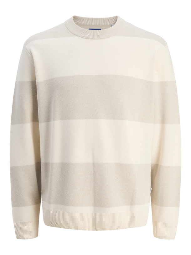 Product SWEATER BOSTON - Sea Salt Stripes:Moonbeam - Image 1