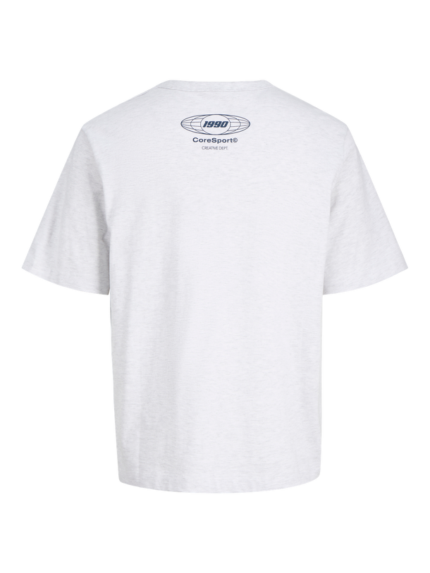 Product CAMISETA LOOSE ESTAMPADA SIGNAL-White Melange - Image 2
