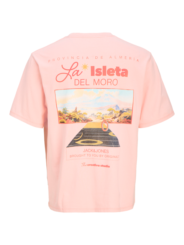 Product CAMISETA RELAXED ESTAMPADA ALMERIA - Tickled Pink - Image 1